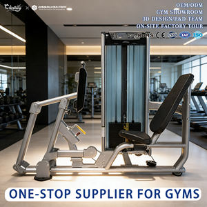 Máquina de gimnasio cargada con placa de prensa francesa Premium comercial de alta resistencia para entrenamientos de tríceps en los hombros fuerza pecho piernas espalda - Product Image 1