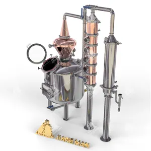 American Bourbon Distillery Machine Home Use Copper Column Brandy Rum Vodka Distiller