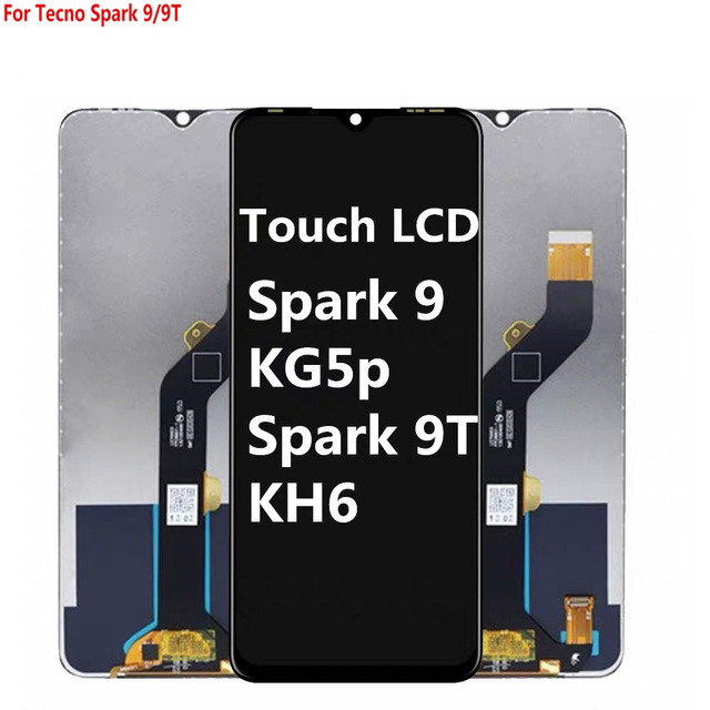 For Tecno Spark 9 Screen Incell Oled for Tecno Spark 9 Lcd for Tecno Spark 9 Display Replacement