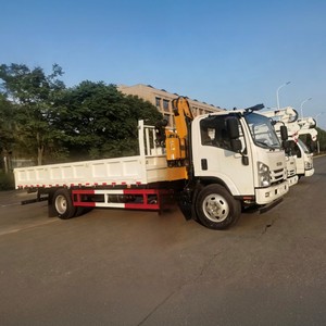 Camion grue à bras articulé HOT ISUZU 4*2 5 tonnes 6,3 tonnes 8 tonnes, grue montée sur camion - Product Image 6