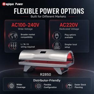 Estación de Recuperación para Atletas Magique Power, Diseño Comercial, Cobertura de Luz Roja de Cuerpo Completo, Control por Tableta, Cama Infrarroja <span class=keywords><strong>RLT</strong></span> Biohacking - Product Image 2