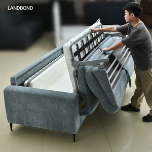 <span class=keywords><strong>Canapé</strong></span>-lit en tissu pliable 3 places moderne pour salon et appartement, gain <span class=keywords><strong>de</strong></span> place, convertible, <span class=keywords><strong>matelas</strong></span> intégré, style européen - Product Image 4