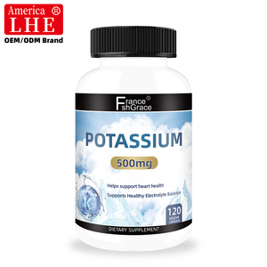 Complément de potassium Shecome personnalisé pour soutenir la santé immunitaire des adultes, 120 capsules, extraits de potassium végétal - Product Image 2