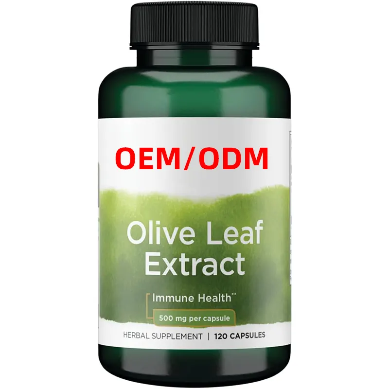 Cápsulas de extrato de folha de oliveira com 20% oleuropeína, promove a saúde do sistema cardiovascular 120 cápsulas