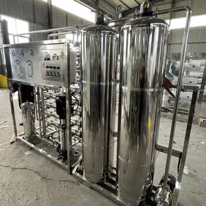 2000 LPH in acciaio inossidabile RO sistema di filtrazione a osmosi inversa per il trattamento dell'acqua minerale hine