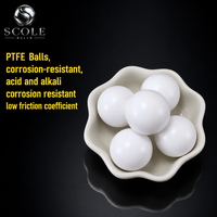 Billes en plastique PTFE solides et creuses de 5 mm, 25 mm, 38,1 mm, 50 mm
