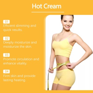 Crème Brûle-Graisse Chauffante pour le Ventre, <span class=keywords><strong>Traitement</strong></span> Anti-Cellulite, Crème Amincissante aux Extraits Naturels, Perte de Poids et Nourrissante pour la Peau - Product Image 4