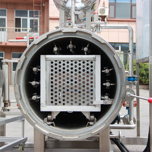 Di alta qualità automatico spray acqua storta sacchetto sterilizzatore cibo in scatola <span class=keywords><strong>autoclave</strong></span> per macchina imballatrice - Product Image 5