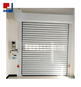 Porta a Spirale Automatica Isolata ad Alta Velocità, Barriera Termica, Porte Rapide ad Azione Veloce per Accesso a Magazzini Industriali - Product Image 5