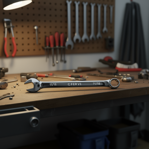 ประแจรวมเฟอร์วี 11/16 นิ้ว ชุบโครเมียม ขัดเงา - Product Image 3