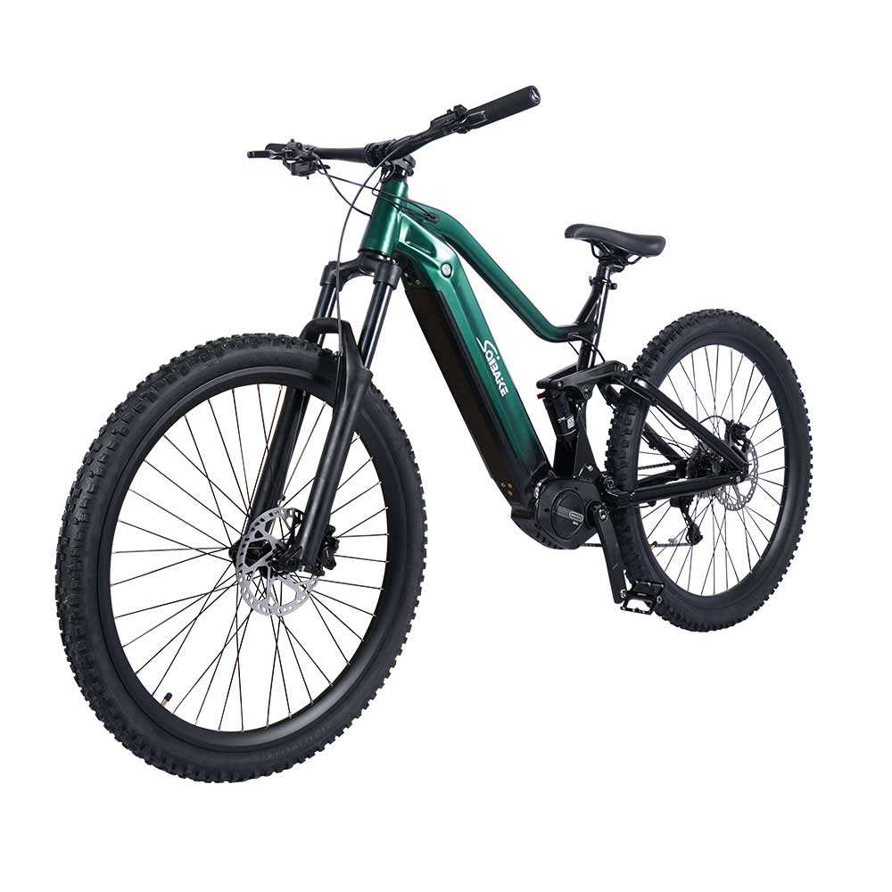 VTT électrique vert