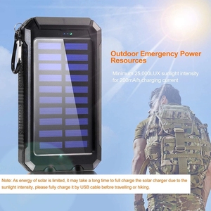 Última linterna Led <span class=keywords><strong>de</strong></span> gran capacidad portátil <span class=keywords><strong>de</strong></span> energía Mini llavero Allpowers <span class=keywords><strong>banco</strong></span> <span class=keywords><strong>de</strong></span> energía <span class=keywords><strong>Solar</strong></span> con la <span class=keywords><strong>carga</strong></span> <span class=keywords><strong>de</strong></span> - Product Image 3