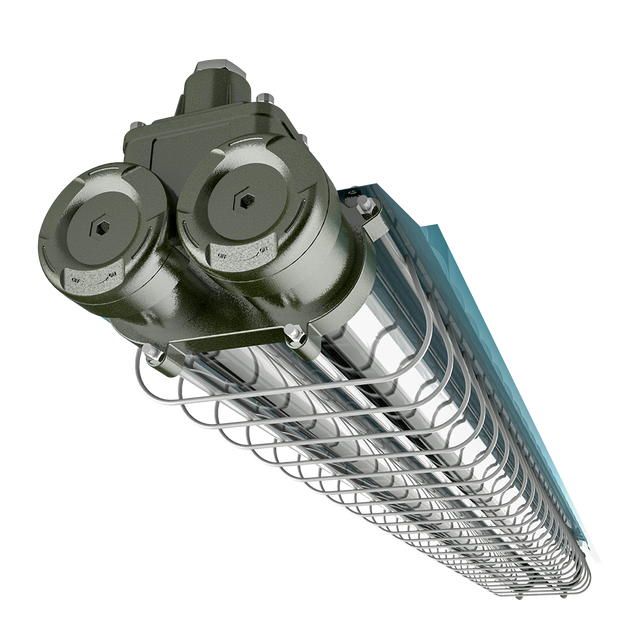 2x36w Hazardous Area Lighting Hanging Linear Light Explosion-proof Lamp Explosion Proof Fluorescent Linear Light