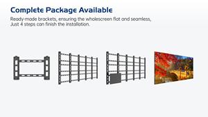 Pantalla LED Artística <span class=keywords><strong>Unilumin</strong></span> de 320x160mm P2.5 con Textura, Ahorro de Energía, a Todo Color, para Interiores, Publicidad en Ascensores, Centros Comerciales y Señalización - Product Image 6