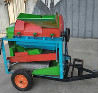 Petite machine à décortiquer le blé, le riz, le maïs, le soja, l'orge et le paddy, à moteur, haute capacité, pour les petites exploitations agricoles