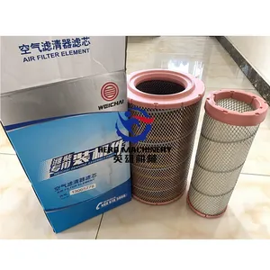 Weichai dizel motor yedek parçaları hava filtresi orijinal 13065278 parçaları xc-mg için MG, Shantui, Lonking makine