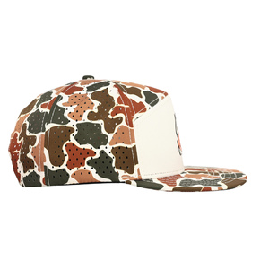 Tcap China 6 Panels <b>Camo</b> Print Hat Custom Rubber Logo Waterproof Running <b>Cap</b> - Product Image 3