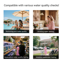 Réfractomètre numérique portable haute précision, kit d'analyse de la qualité de l'eau, détecteur de chlore résiduel, pour usage domestique et spa, support ODM
