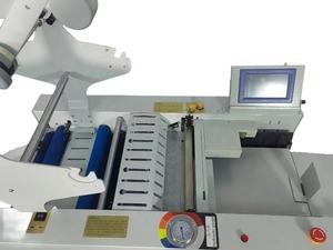 Laminadora de rollo de documentos de pila automática hidráulica completamente automática <span class=keywords><strong>SRA3</strong></span> A3 comercial de 330mm con alimentación automática de mm - Product Image 4