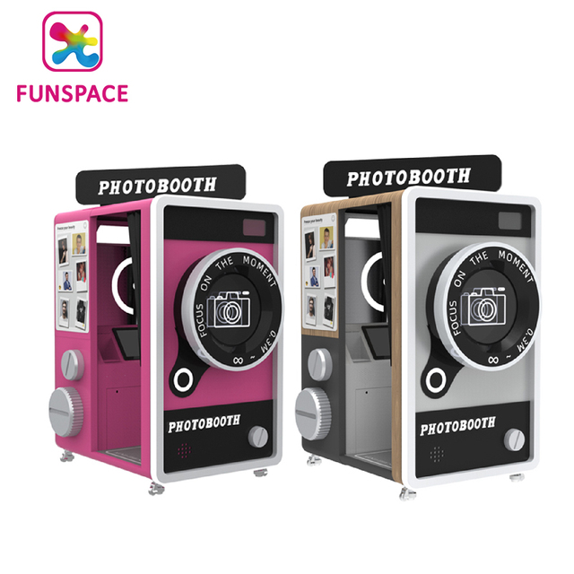 Touch Screen Photo Booth Portable Instant Photo Printing Station for Sale