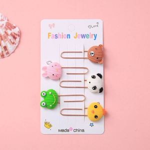 Factory Custom Durable Paperclip Cartoon Soft PVC 3D Paper Clip <b>Bookmark</b> - Product Image 6