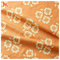 Kain Katun Voile Muslin Organik Bermotif Bunga, Dapat Bernapas, Disisir, Cetak Digital Kustom, Grosir untuk Gaun