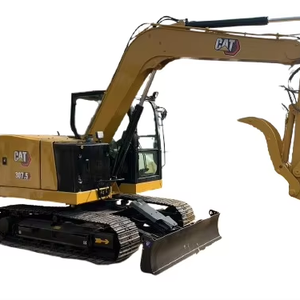 Original usado Caterpillar 307.5E pequeña excavadora de orugas de 7,5 toneladas con excavadora y buenas condiciones de trabajo mejor precio a la venta - Product Image 1