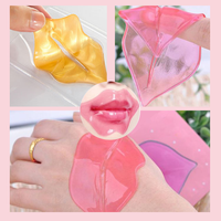 Masque Lèvres Personnalisé HODAF au Collagène, Traitement Rose pour les Lèvres, Blanchissant, Hydratant et Réparateur