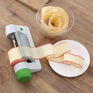 Cortadores Manuales de Verduras y Frutas, Pelador Multifuncional de Seguridad con Lámina Redonda, Pelador y Descorazonador de Patatas y Manzanas, Accesorios de Cocina - Product Image 4