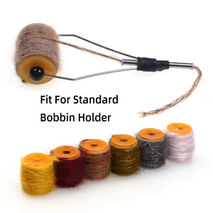 6 colores/juego de <span class=keywords><strong>hilo</strong></span> de insecto sucio <span class=keywords><strong>hilo</strong></span> de doblaje moteado con camarones Baetis Caddis ninfas señuelo para pesca con mosca Material de atado - Product Image 6