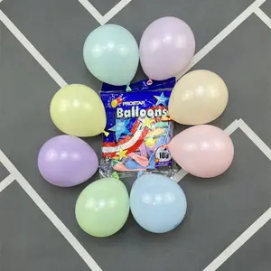 Ballons Pastel 100 pièces 5 pouces macaron couleur bonbon ballons en Latex pour anniversaire mariage fiançailles anniversaire