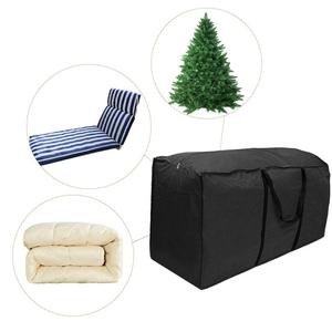 Bolsa de Almacenamiento para Muebles de Exterior, Tela Oxford 210D con Revestimiento Negro Plateado, Funda Protectora Impermeable para Guardar el Árbol de Navidad - Product Image 5