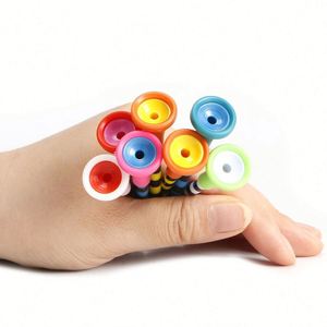 Tees de golf en plastique personnalisés avec logo, 83 mm, avec tête en caoutchouc souple - Tees de golf durables pour le practice et les cadeaux promotionnels - Product Image 3
