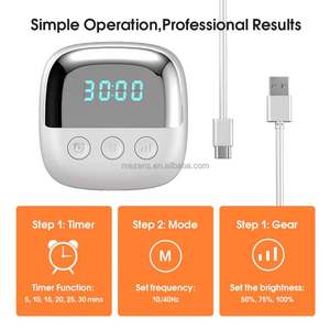 Ceinture de thérapie par lumière rouge avancée par photobiomodulation, utilisation sûre et non invasive avec minuterie intégrée - Product Image 5