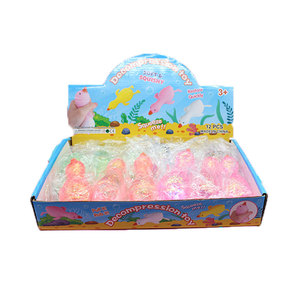 ของเล่นบีบเป็ดน่ารักวิบวับ ไส้มาลต์ บีบแล้วคืนตัวช้า บรรเทาความเครียด - Product Image 4