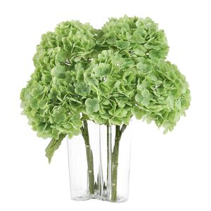 Hortensia Artificial de Látex con Tacto Real, Hortensia Artificial al por Mayor para la Vuelta al Cole, Decoración de Mesa para Fiestas en Casa - Product Image 2