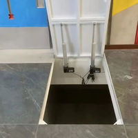 Porte d'accès dissimulée électrique haut de gamme multi-scénarios pour intérieur, extérieur et sous-sol, taille et design personnalisables