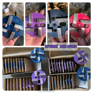 Levigatrice e Lucidatrice <span class=keywords><strong>per</strong></span> <span class=keywords><strong>Cemento</strong></span> a Spinta Manuale, <span class=keywords><strong>Smerigliatrice</strong></span> Diamantata <span class=keywords><strong>per</strong></span> Pavimenti in Calcestruzzo - Product Image 3