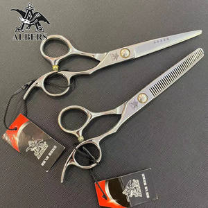 Nouvel ensemble de ciseaux à cheveux professionnels de salon, en acier VG10 argenté, tranchants, pour couper et effiler, ciseaux de barbier, taille 6,0 pouces, fournitures de salon de coiffure - Product Image 4