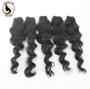Cabello humano virgen de Vietnam, Natural, Real, sin procesar, ondulado, rizado, proveedor al por mayor, fabricante y exportador - Product Image 2