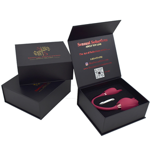 High Quality Luxury <b>Magnetic</b> <b>Box</b> Matt Lamination Sponge Lining Custom for Vibrator Wand Massage Female Sex Toys Gift <b>Box</b> - Product Image 1