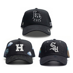 Expédition rapide, casquettes en daim <span class=keywords><strong>noir</strong></span> 31, personnalisées, 5 panneaux, originales, Gorras G5, casquettes Beard, Gorras Sad <span class=keywords><strong>Boyz</strong></span>, casquettes Junior h Dh - Product Image 1