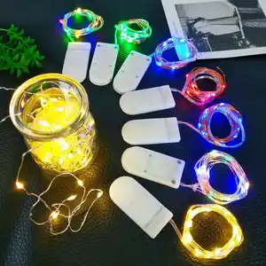 Luci per bottiglie di vino con luci in sughero impermeabili a batteria in sughero Mini luci fiabesche in filo d'argento per bottiglie di liquore festa fai da te