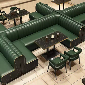 Lujo club nocturno KTV <span class=keywords><strong>Bar</strong></span> & Hotel restaurante Muebles personalizados cuero clásico sofá <span class=keywords><strong>Bar</strong></span> encimera juego de mesa - Product Image 1