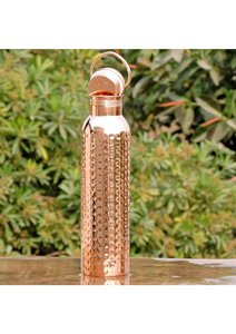 Attractive Design Decorative Printed Copper <b>Bottle</b> Drinking Accessories <b>Prime</b> Quality Copper Material Affordable Price - Product Image 3