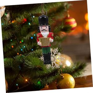 Adornos Colgantes de Navidad con Diseño de Soldado Cascanueces, Mini Adornos Navideños de Soldado Cascanueces - Product Image 3