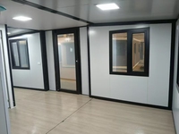 Prix d'usine – Maison conteneur modulaire, portable, préfabriquée, extensible et pliable de 20, 30 ou 40 pieds pour hôtel, gîte, camp de travail ou bureau