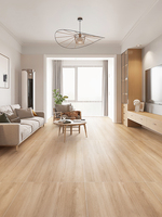 Carreaux de céramique intérieurs effet bois naturel, finition velours, grain de bois, brillance mate, 750x1500mm, antidérapants, pour salon, salle à manger, magasin