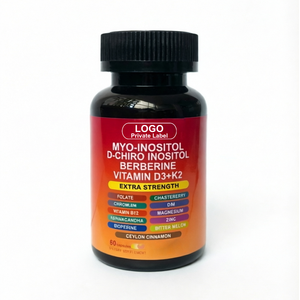 Complément Alimentaire pour Femmes en Marque Blanche avec Vitamine D3 K2, Myo-Inositol et D-Chiro Inositol, 60 Capsules - Product Image 1