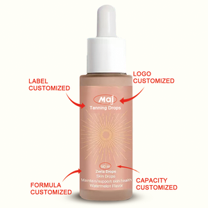 OEM goccia abbronzante senza sole gocce autoabbronzanti viso Beta-carotene gocce abbronzanti abbronzanti abbronzanti abbronzanti integratore a base di erbe - Product Image 2